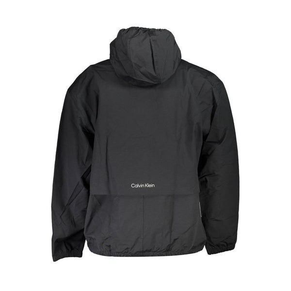 Black Cotton Jacket Calvin Klein