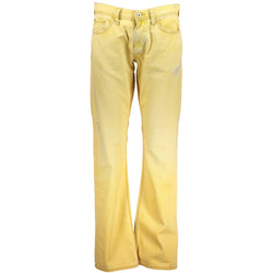Yellow Cotton Jeans & Pant Meltin'Pot