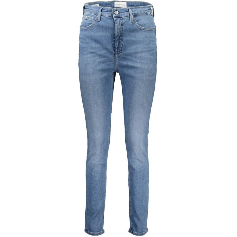 Blue Cotton Jeans & Pant Calvin Klein