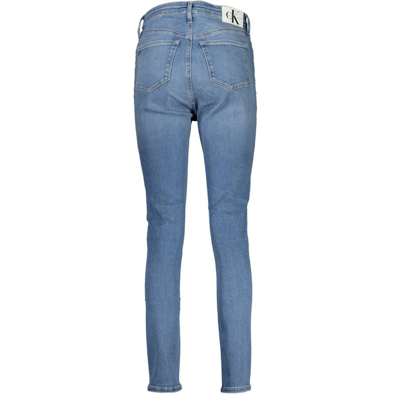 Blue Cotton Jeans & Pant Calvin Klein