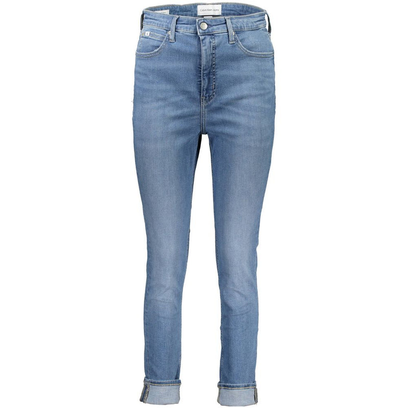 Blue Cotton Jeans & Pant Calvin Klein