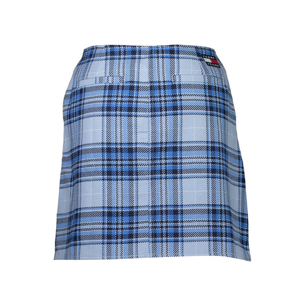 Blue Cotton Skirt Tommy Hilfiger