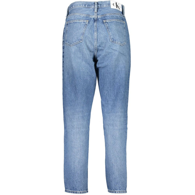 Blue Cotton Jeans & Pant Calvin Klein