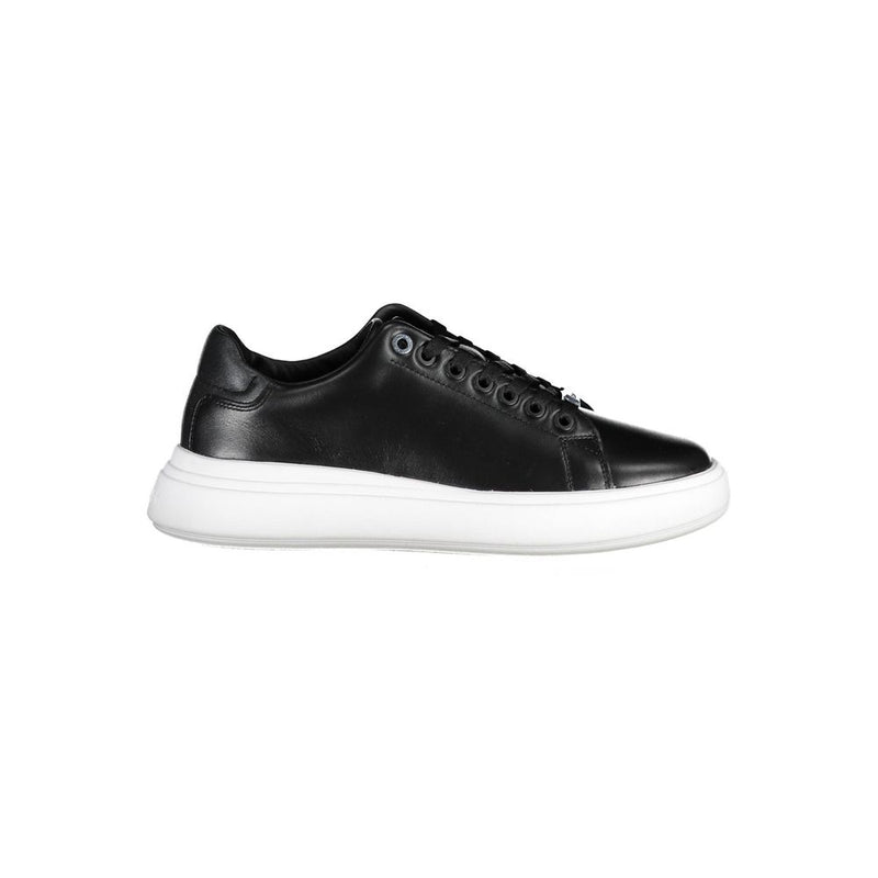 Black Polyester Sneaker Calvin Klein