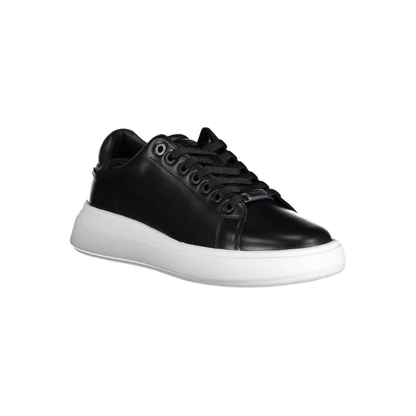 Black Polyester Sneaker Calvin Klein