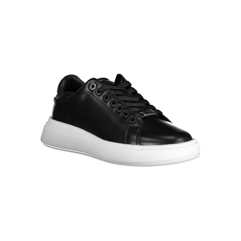 Black Polyester Sneaker Calvin Klein
