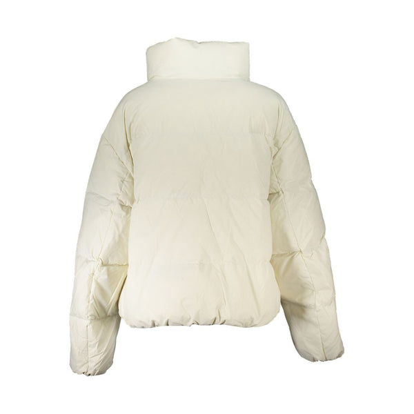 White Polyamide Jackets & Coat Calvin Klein
