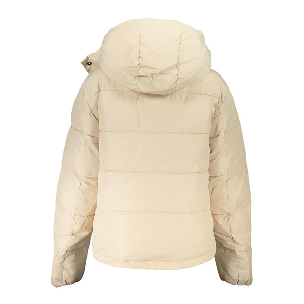 Beige Polyester Jackets & Coat Calvin Klein