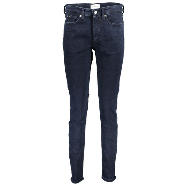 Blue Cotton Jeans & Pant Calvin Klein