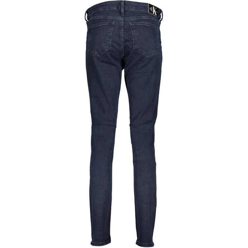 Blue Cotton Jeans & Pant Calvin Klein