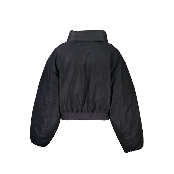 Black Polyester Jackets & Coat Calvin Klein