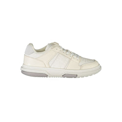 White Polyester Sneaker Tommy Hilfiger
