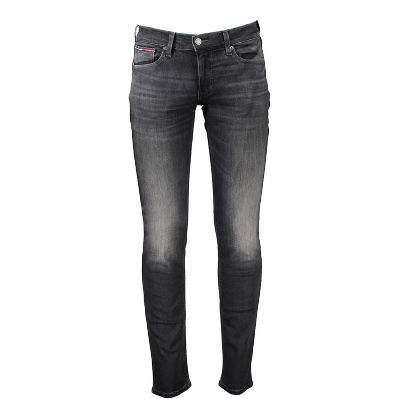 Black Cotton Jeans & Pant Tommy Hilfiger