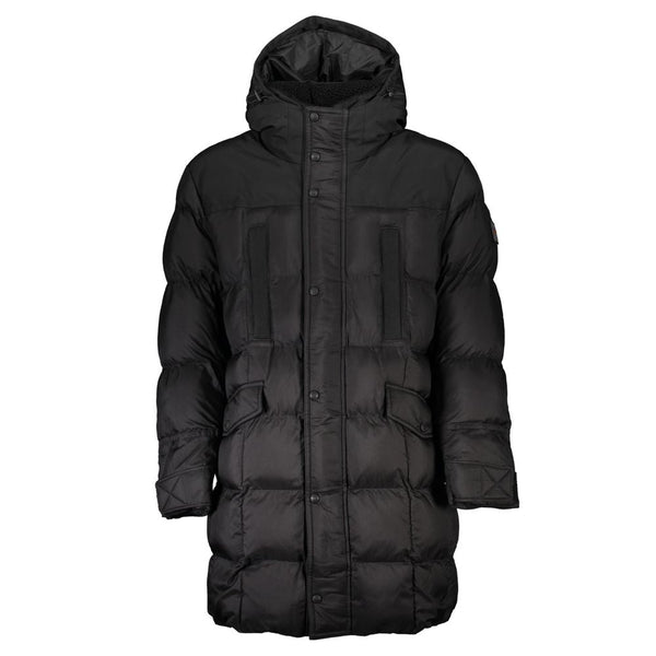 Black Polyamide Jacket Hugo Boss