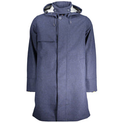 Blue Polyester Jacket K-WAY