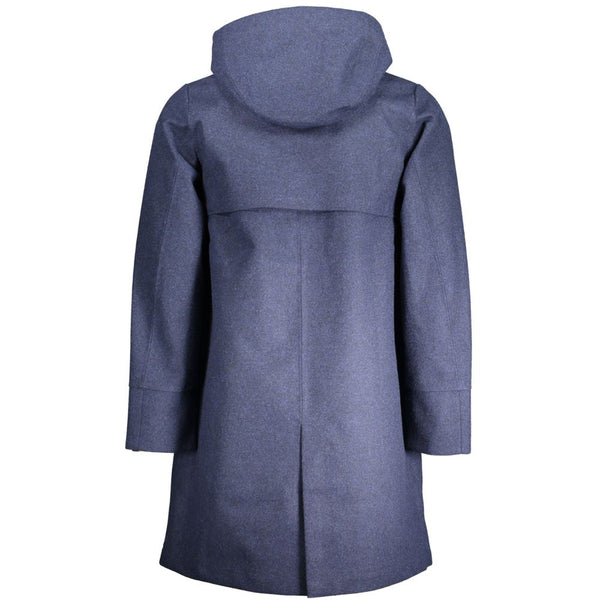 Blue Polyester Jacket K-WAY