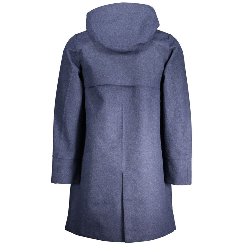 Blue Polyester Jacket K-WAY