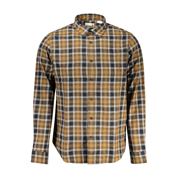 Brown Cotton Shirt Timberland