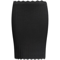 Black Viscose Skirt Guess Jeans
