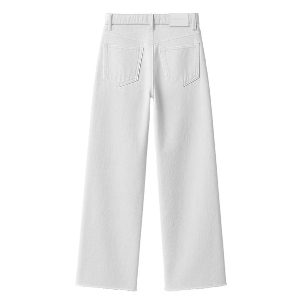 White Cotton Jeans & Pant Hinnominate