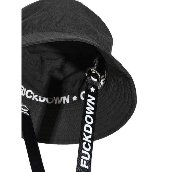 Black Polyester Hats & Cap Comme Des Fuckdown