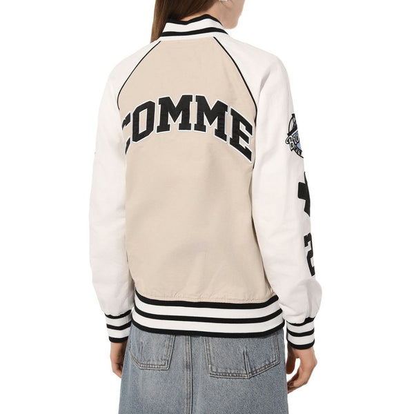Beige Cotton Jackets & Coat Comme Des Fuckdown