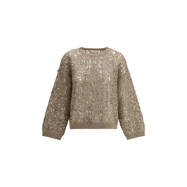 Sequined Sweater Brunello Cucinelli