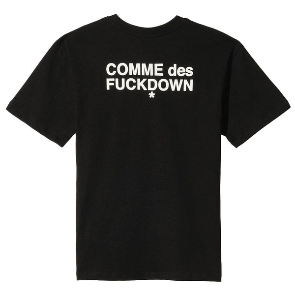 Black Cotton Tops & T-Shirt Comme Des Fuckdown