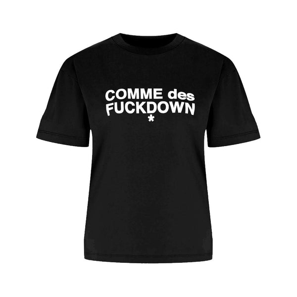 Black Cotton Tops & T-Shirt Comme Des Fuckdown