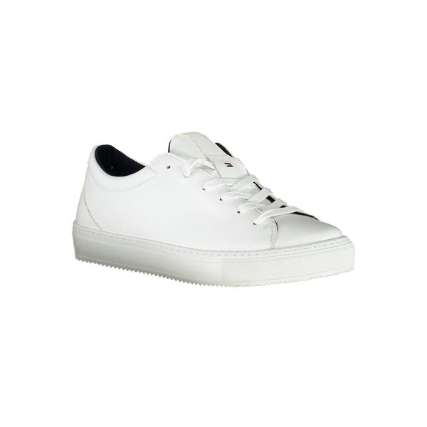 White Synthetic Sneaker Tommy Hilfiger