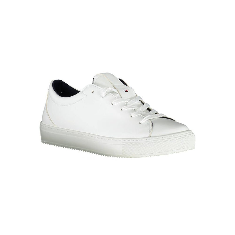 White Synthetic Sneaker Tommy Hilfiger