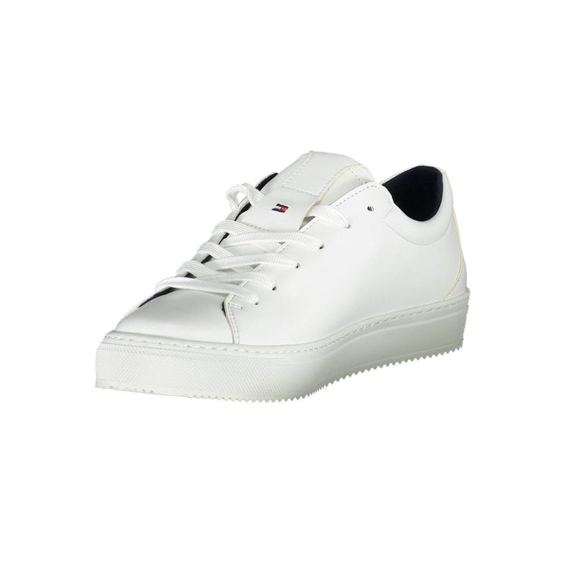 White Synthetic Sneaker Tommy Hilfiger