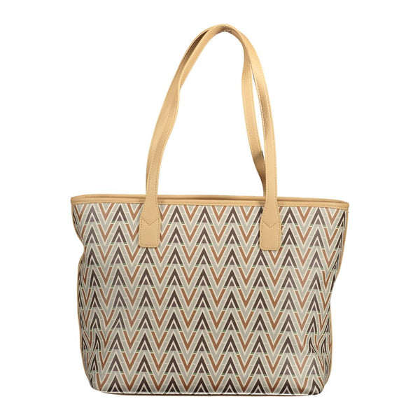 Beige Polyethylene Handbag Mario Valentino