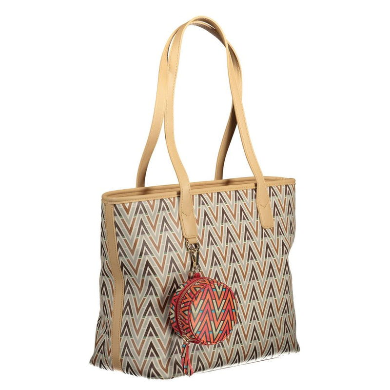 Beige Polyethylene Handbag Mario Valentino