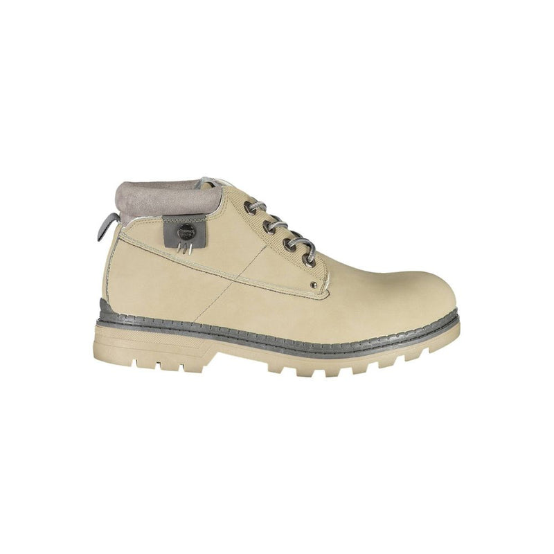 Beige Polyester Boot Carrera