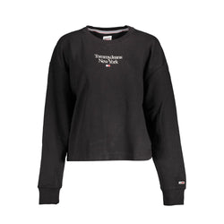 Black Cotton Sweater Tommy Hilfiger