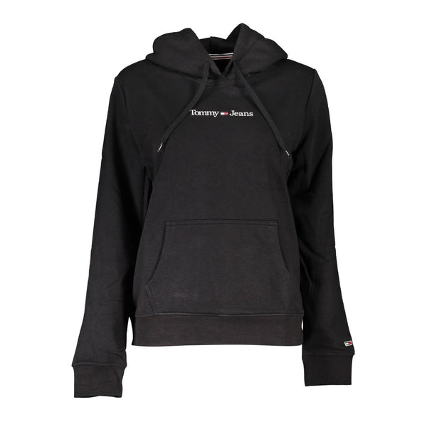 Black Cotton Sweater Tommy Hilfiger