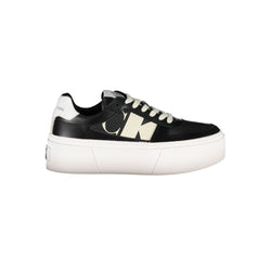 Black Polyester Sneaker Calvin Klein