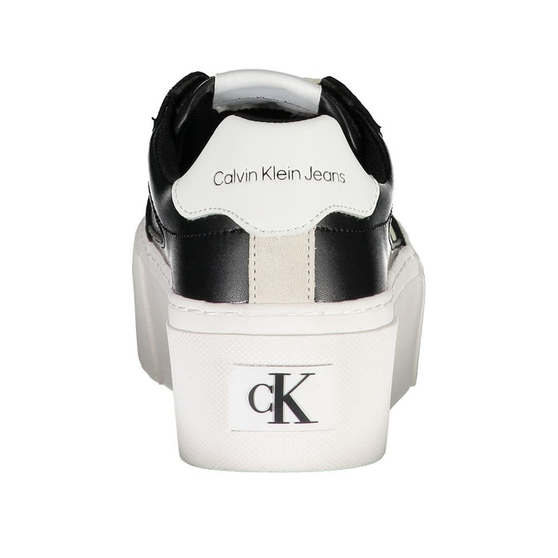 Black Polyester Sneaker Calvin Klein