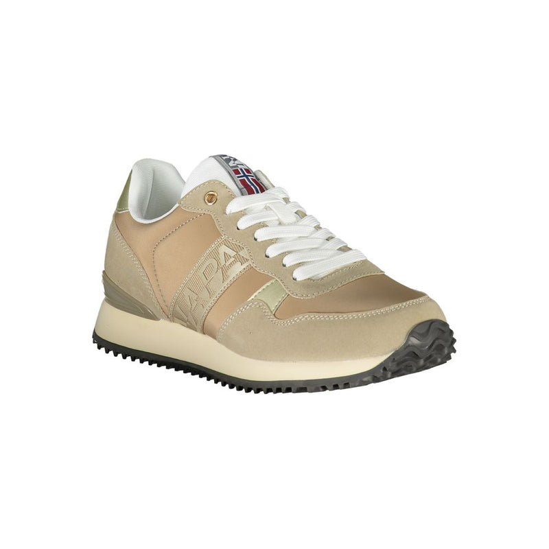 Beige Polyester Sneaker Napapijri
