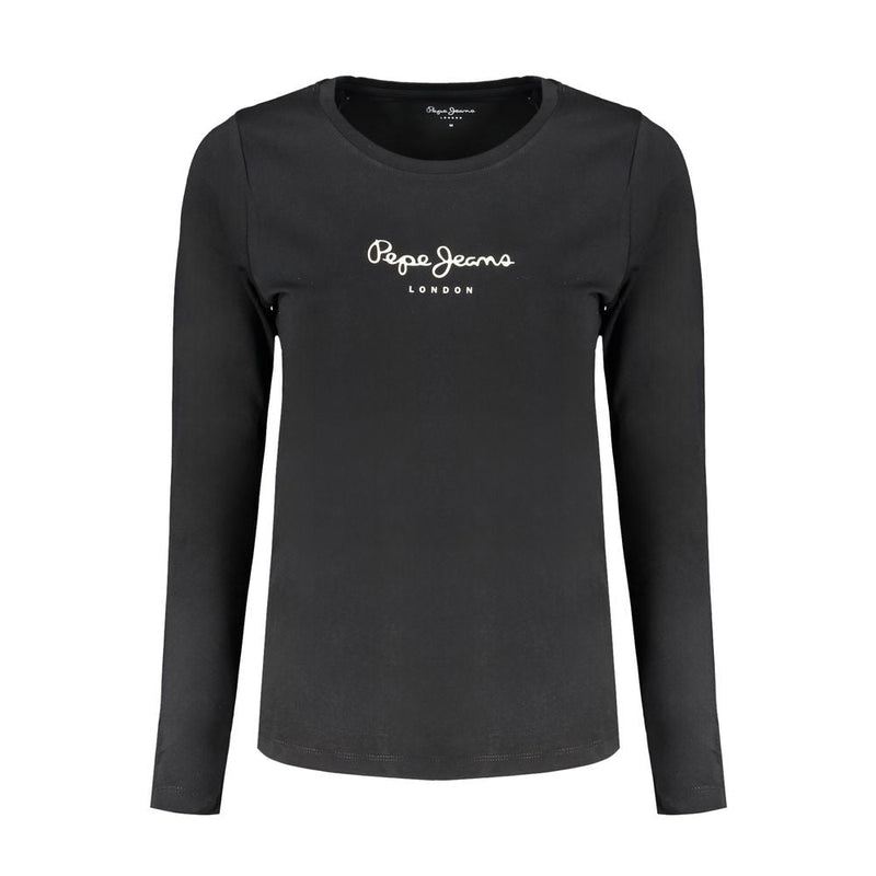 Black Cotton Tops & T-Shirt Pepe Jeans
