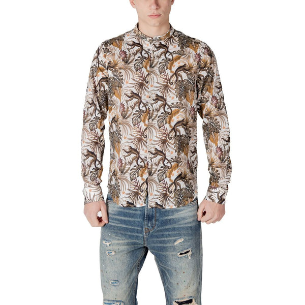 Multicolor Cotton Shirt Gianni Lupo