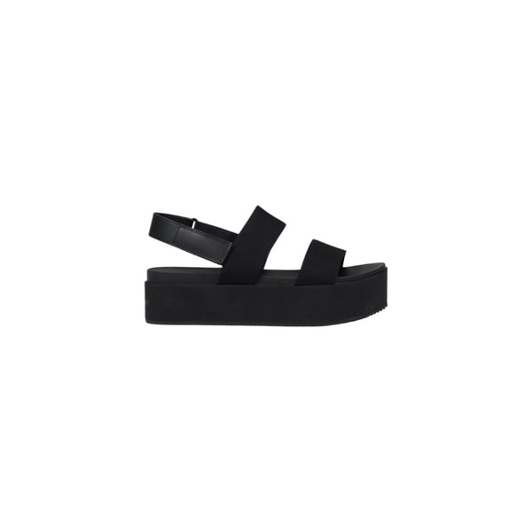 Black Organic Cotton Sandal Calvin Klein Jeans