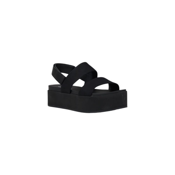 Black Organic Cotton Sandal Calvin Klein Jeans