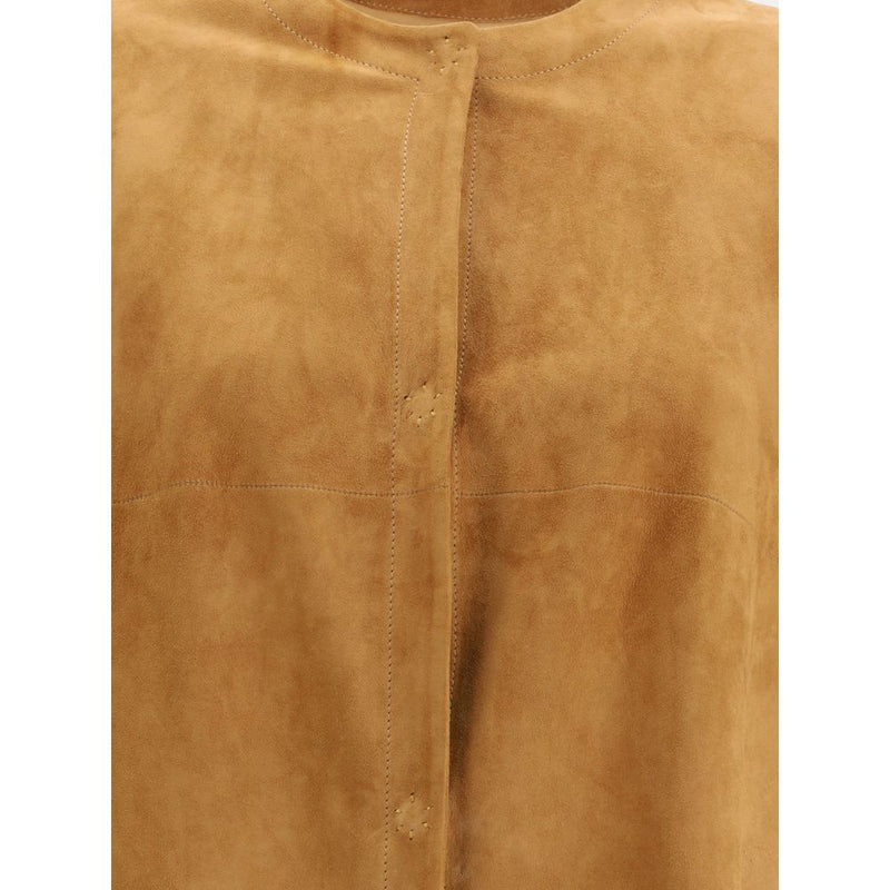 Suede Coat Salvatore Santoro