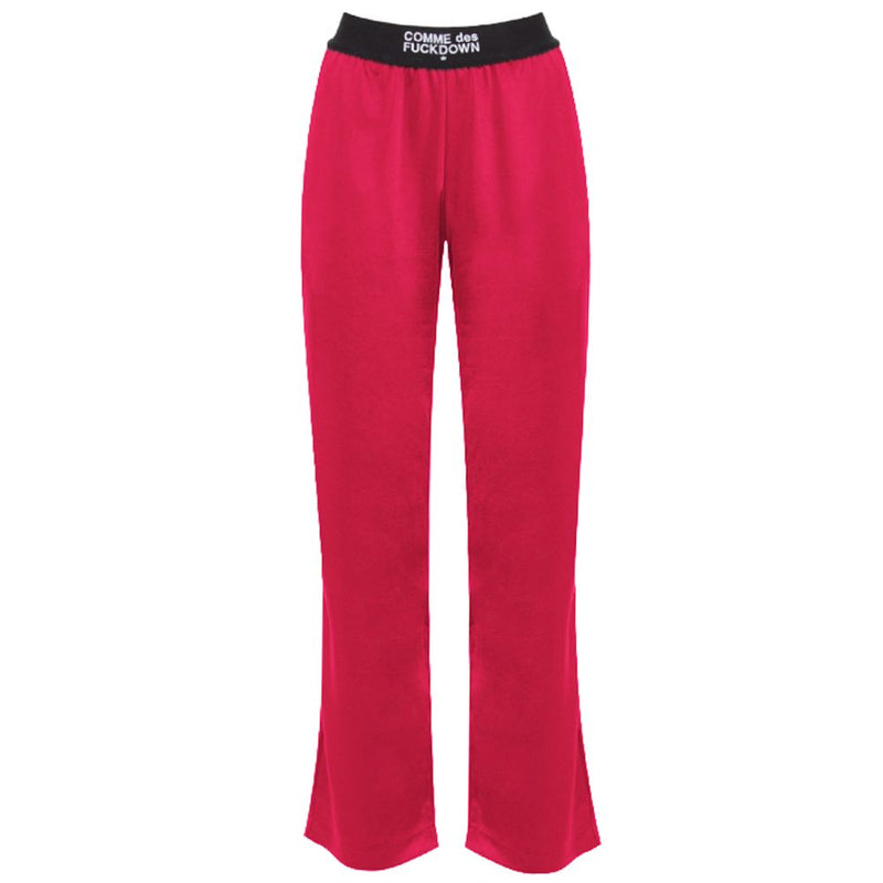 Fuchsia Polyester Jeans & Pant Comme Des Fuckdown