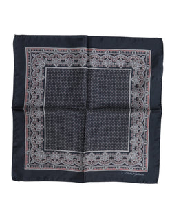 Multicolor Fantasy Silk Square Foulard Scarf Dolce & Gabbana
