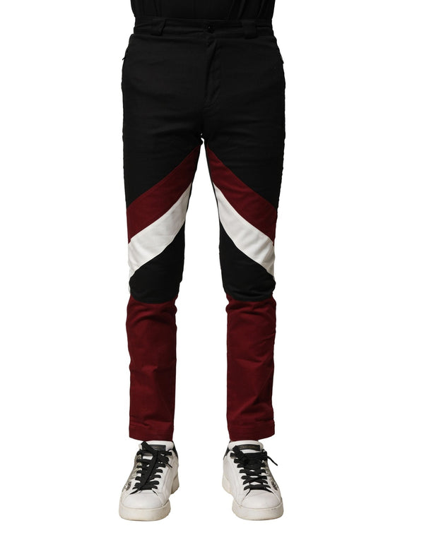 Multicolor Cotton Jogger Men Pants Dolce & Gabbana