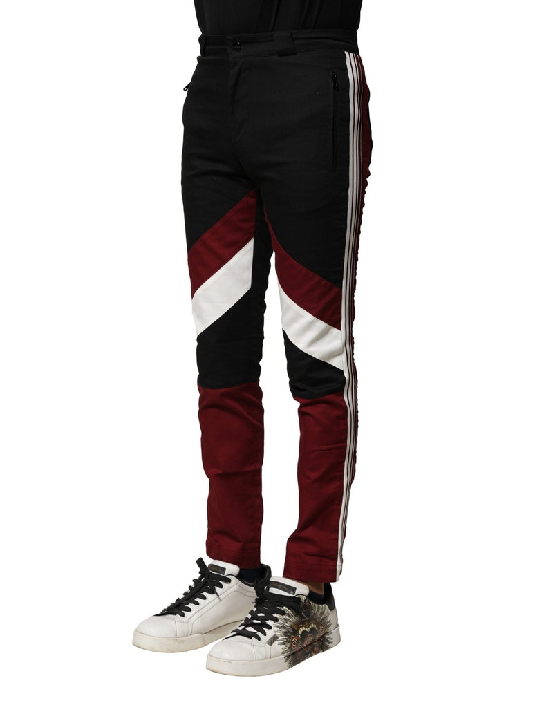 Multicolor Cotton Jogger Men Pants Dolce & Gabbana
