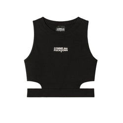 Black Cotton Tops & T-Shirt Comme Des Fuckdown